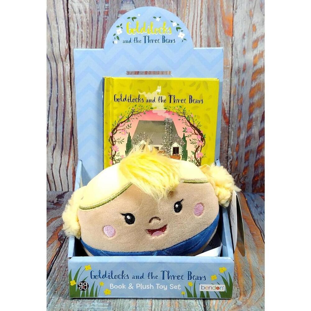 Goldilocks and the Three Bears Book & Plush Toy Set‎
